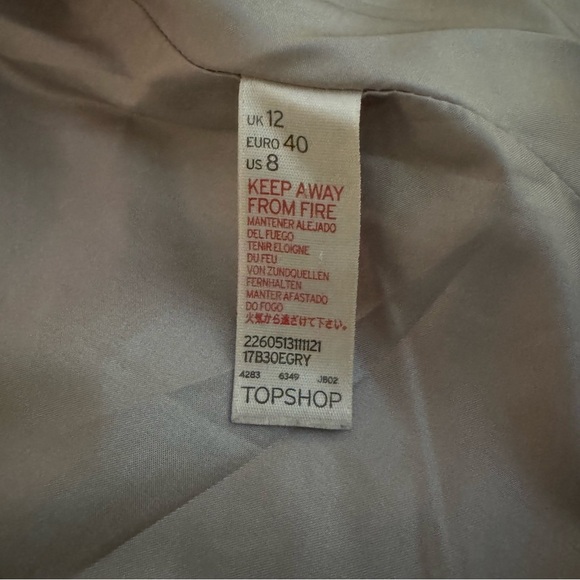 Topshop Beige Women's Blazer | Good Used Condition - Picture 12 of 13